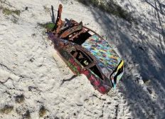 Coin de sables au Drone