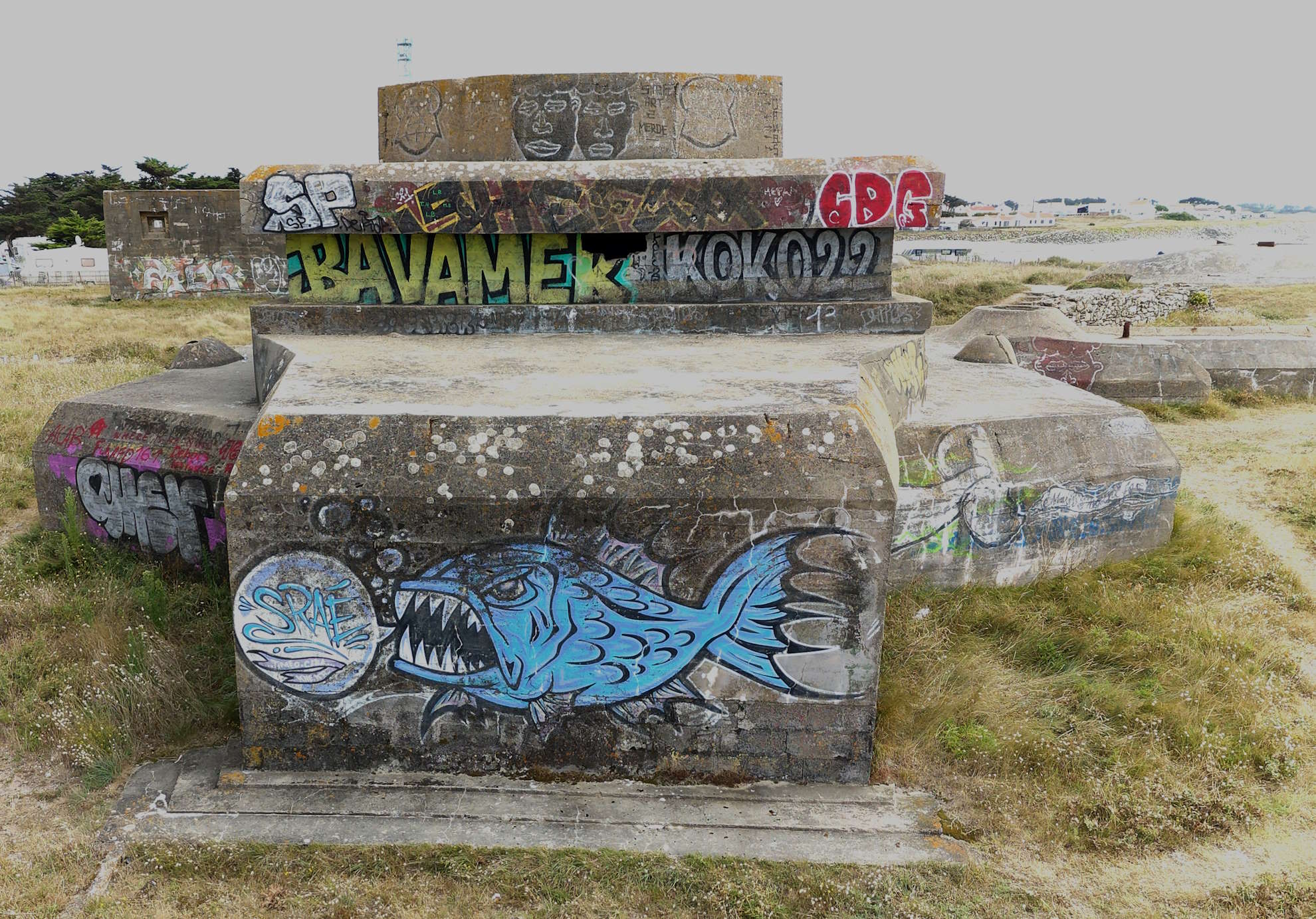 Blockhaus en couleur