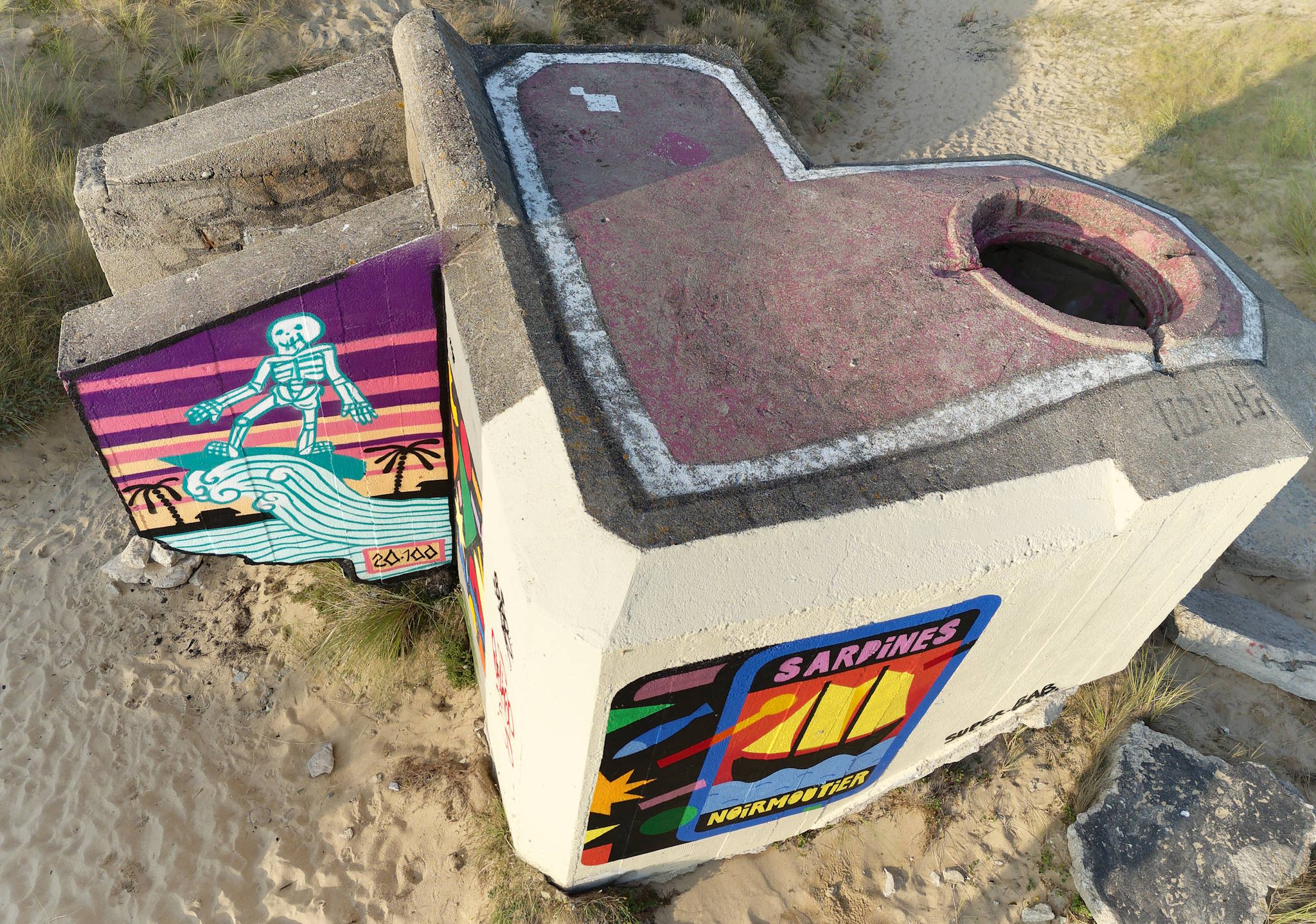 Blockhaus en couleur