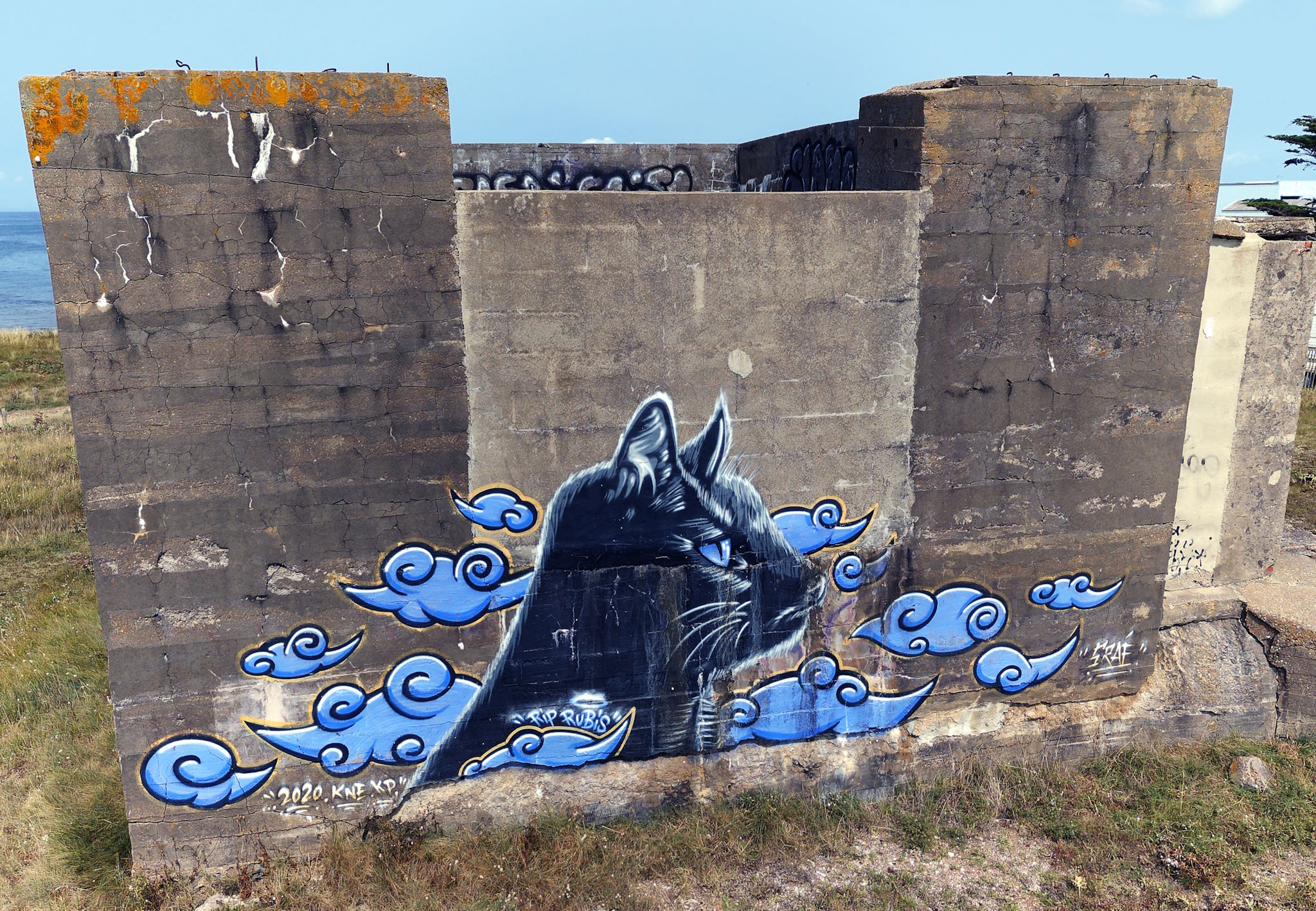 Blockhaus en couleur