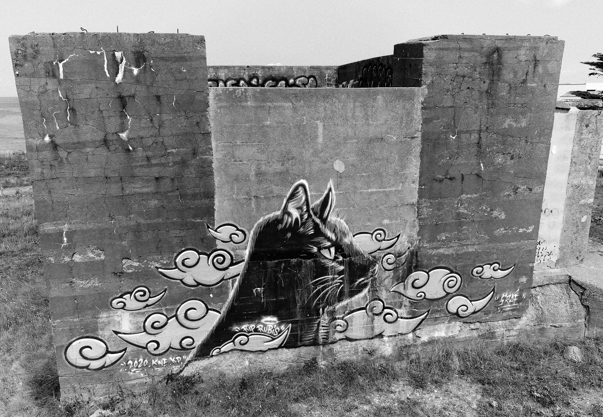 Blockhaus Noir et Blanc